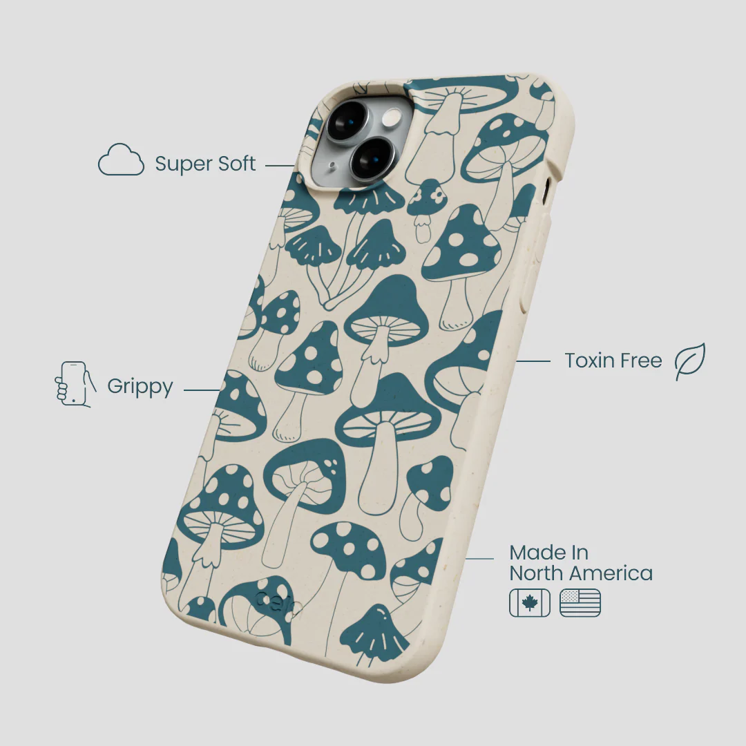 London Fog Mushroom Power iPhone 15 Plus Case - Image 3