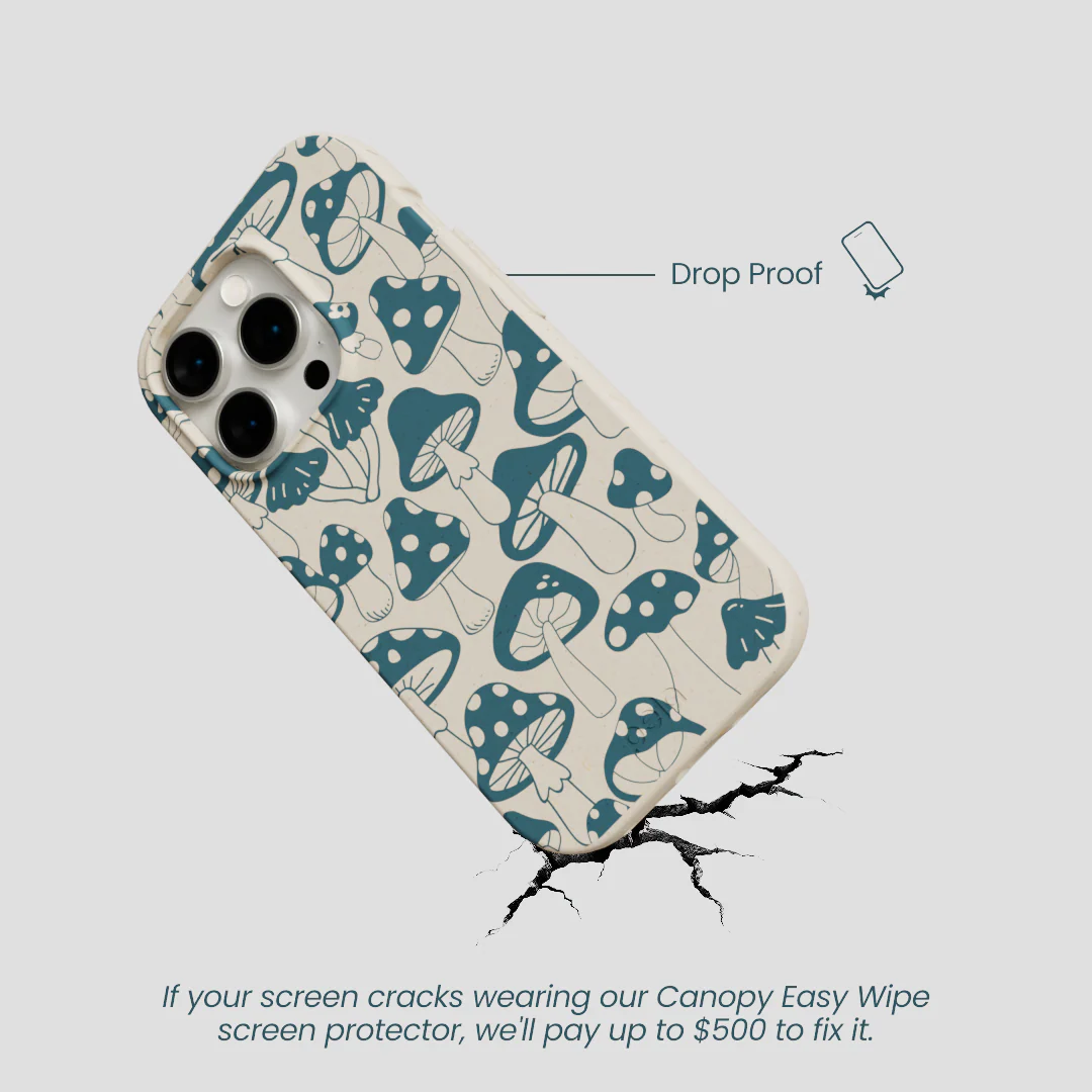 London Fog Mushroom Power iPhone 15 Pro Case - Image 4