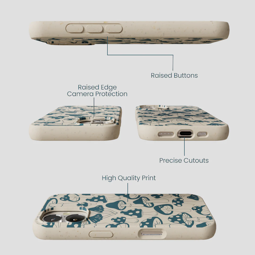 London Fog Mushroom Power iPhone 16 Case - Image 2