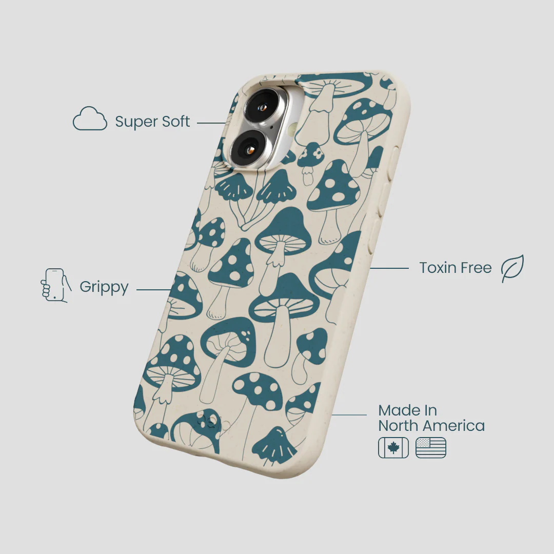 London Fog Mushroom Power iPhone 16 Case - Image 3