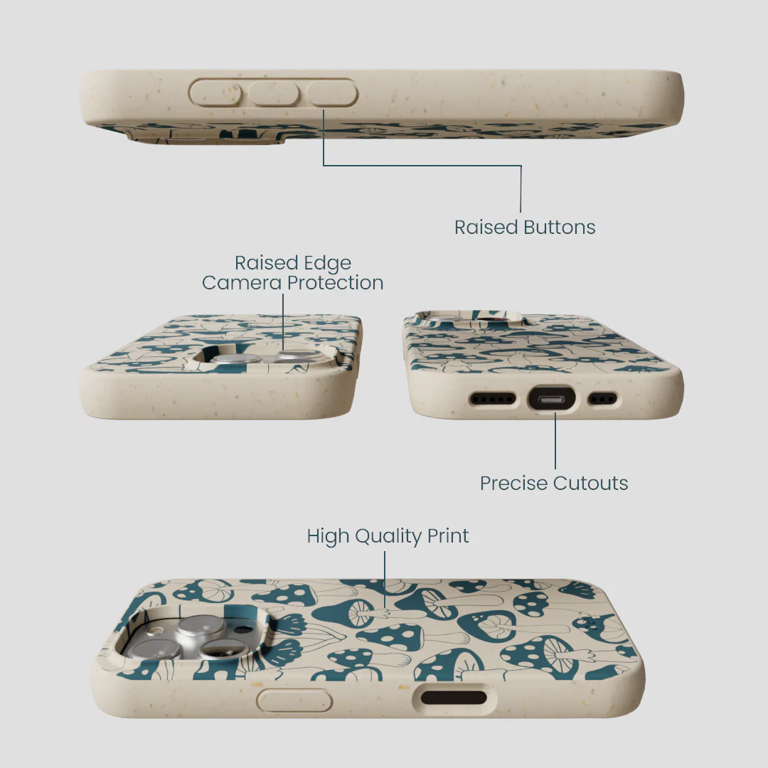 London Fog Mushroom Power iPhone 16 Pro Case - Image 2