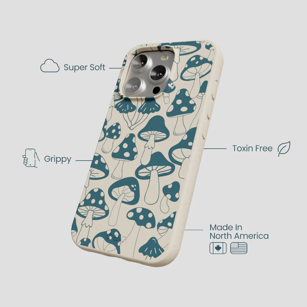 London Fog Mushroom Power iPhone 16 Pro Case - Image 3