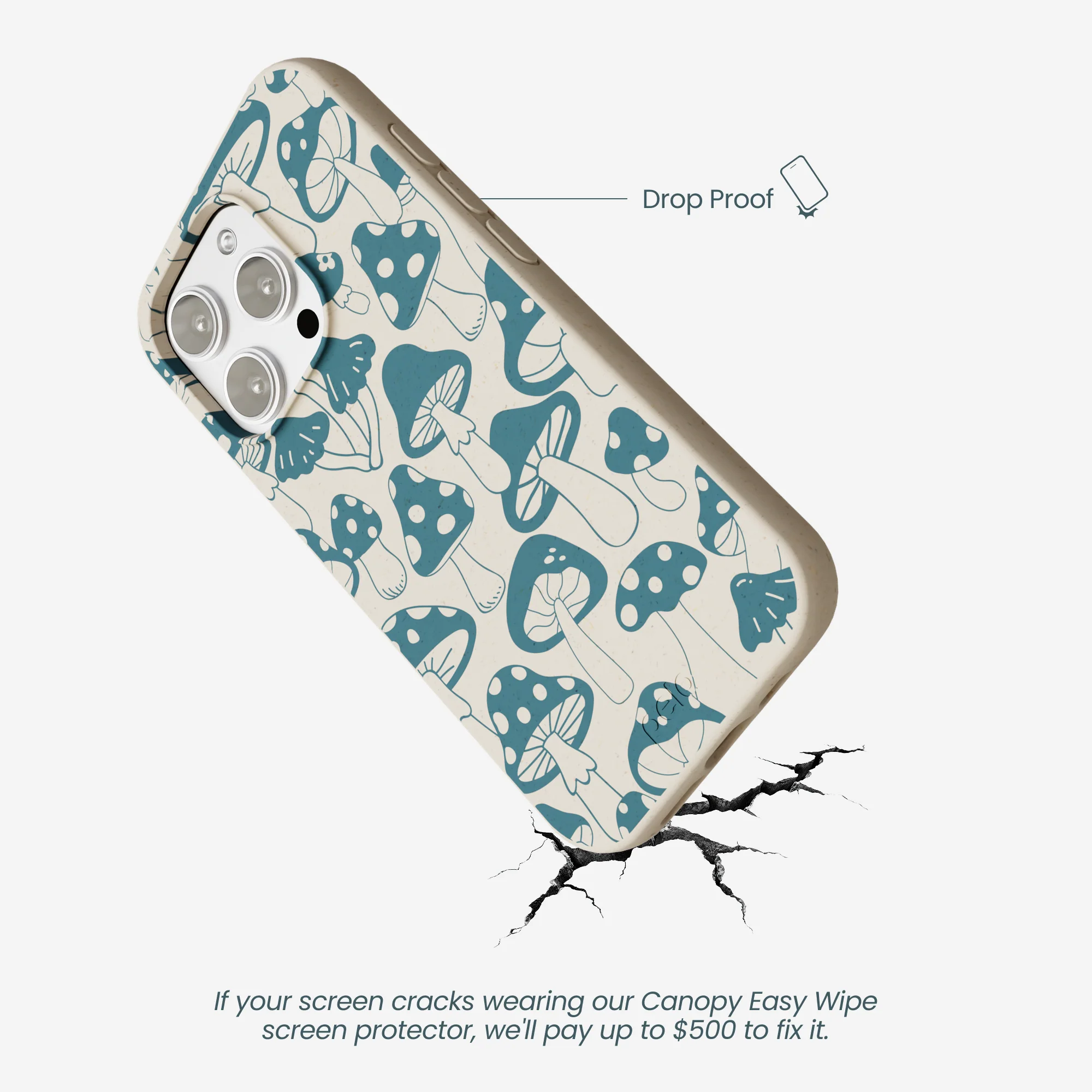 London Fog Mushroom Power iPhone 16 Pro Max Case - Image 4