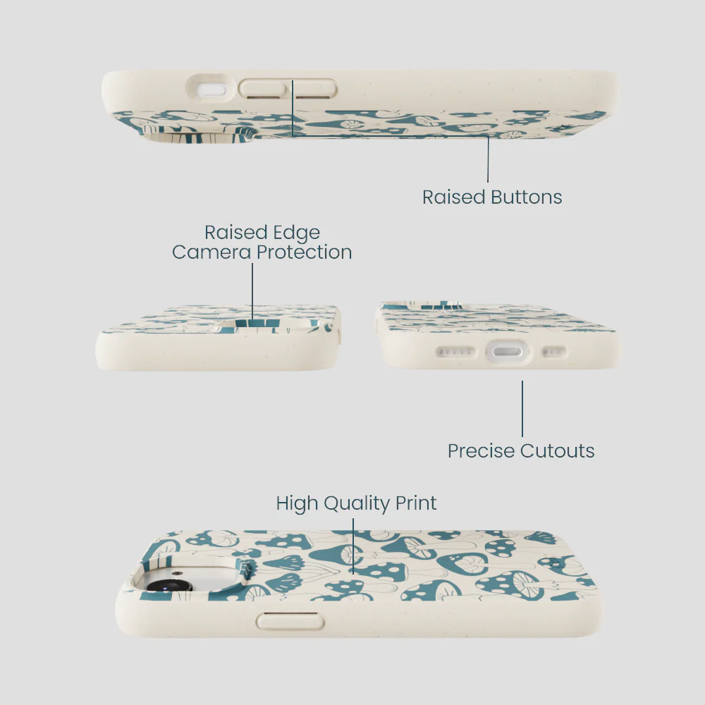 London Fog Mushroom Power iPhone 16e/17e Case - Image 2