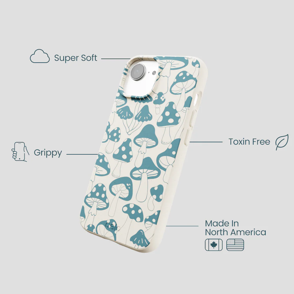 London Fog Mushroom Power iPhone 16e/17e Case - Image 3
