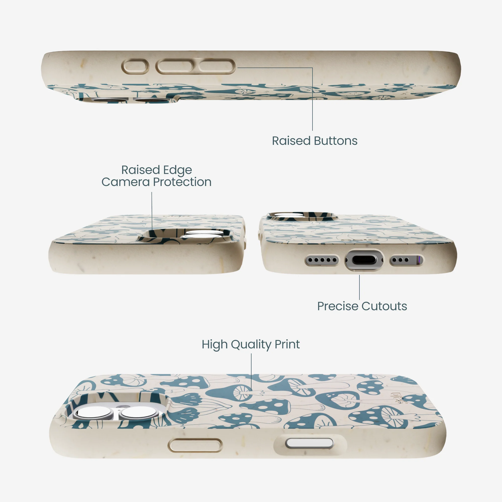 London Fog Mushroom Power iPhone 17 Case - Image 2