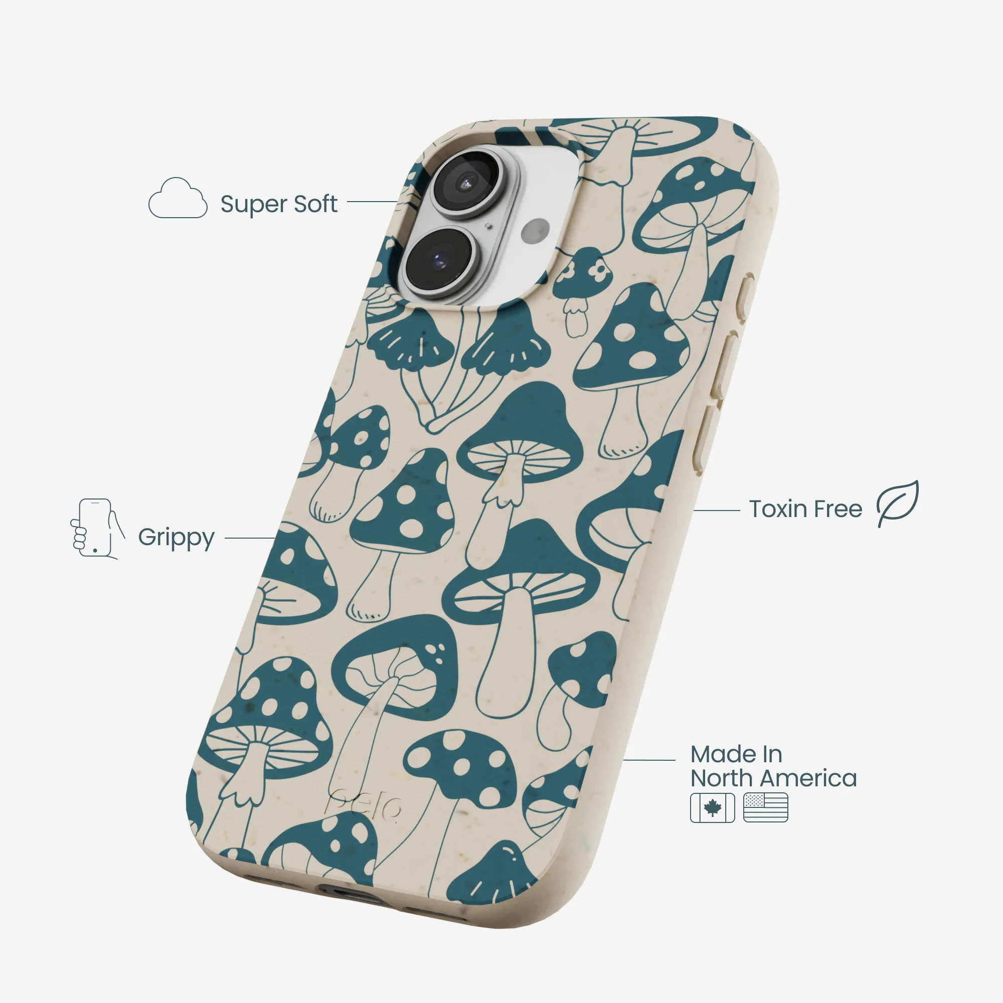 London Fog Mushroom Power iPhone 17 Case - Image 3