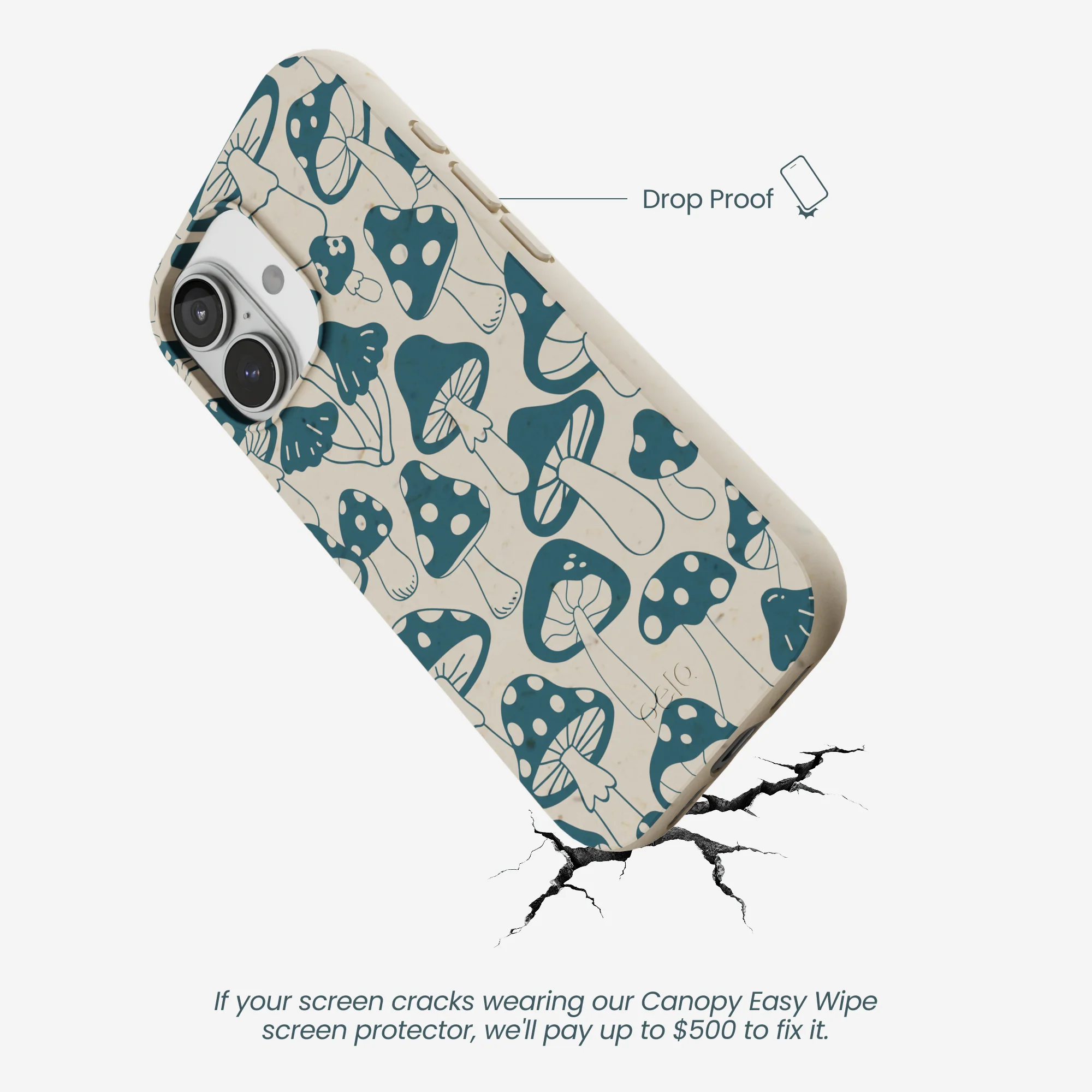 London Fog Mushroom Power iPhone 17 Case - Image 4