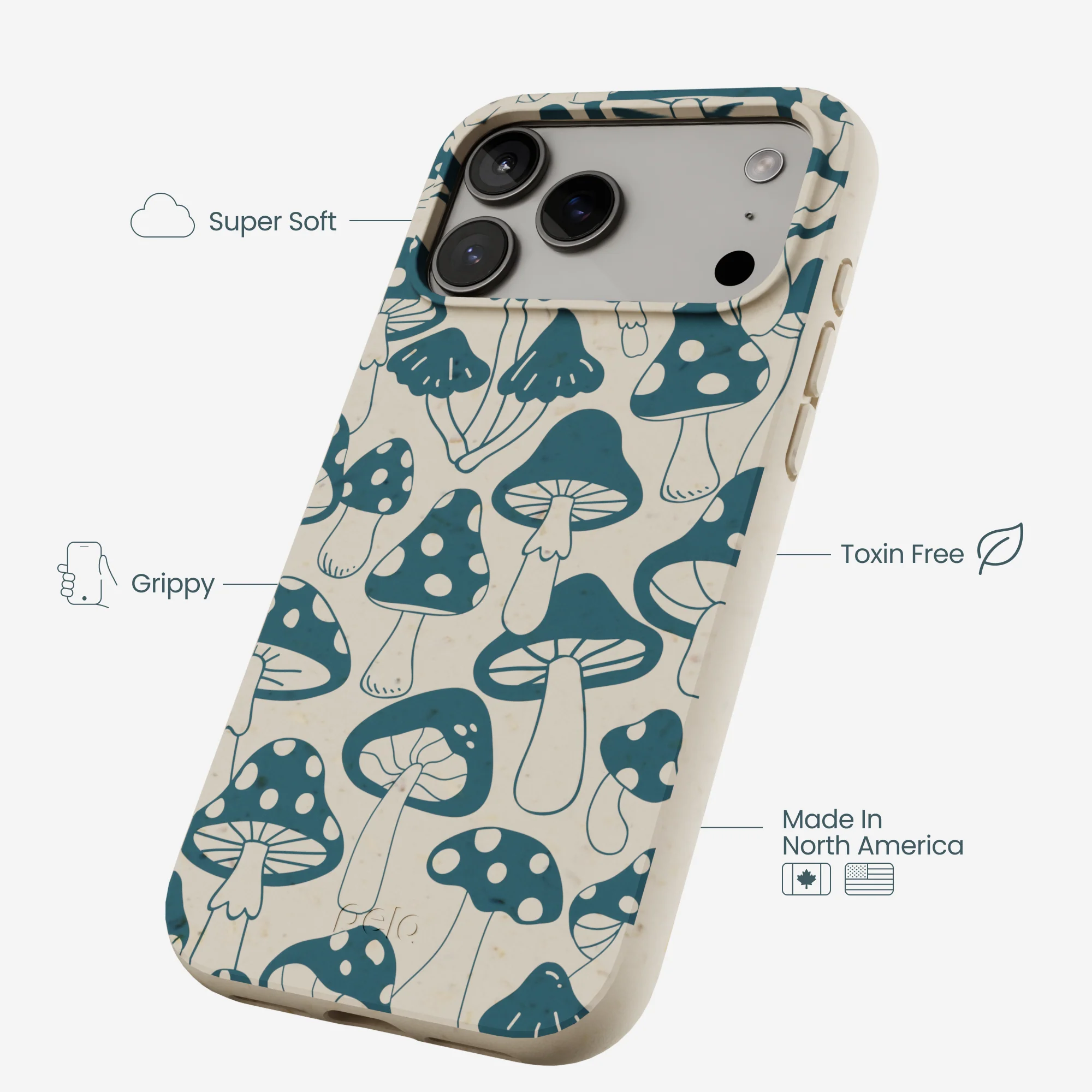 London Fog Mushroom Power iPhone 17 Pro Max Case - Image 3
