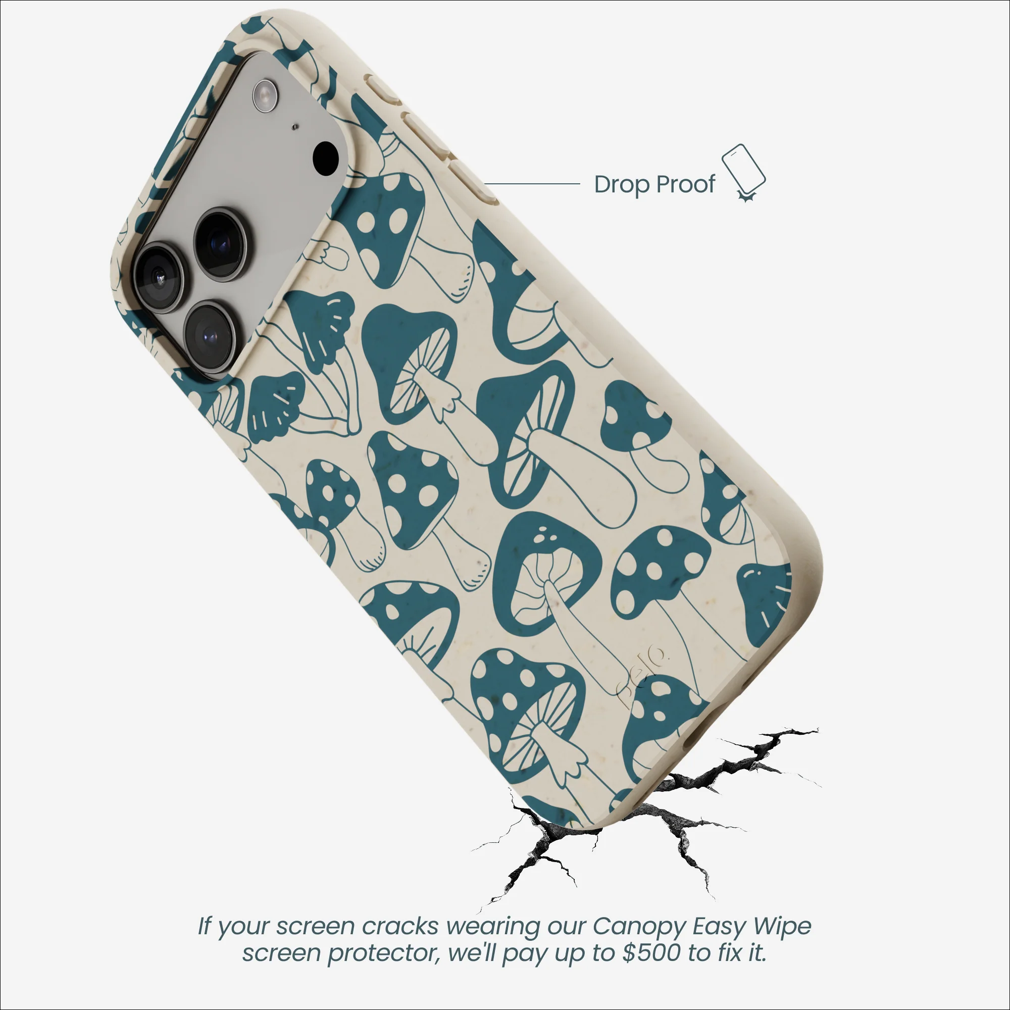 London Fog Mushroom Power iPhone 17 Pro Max Case - Image 4