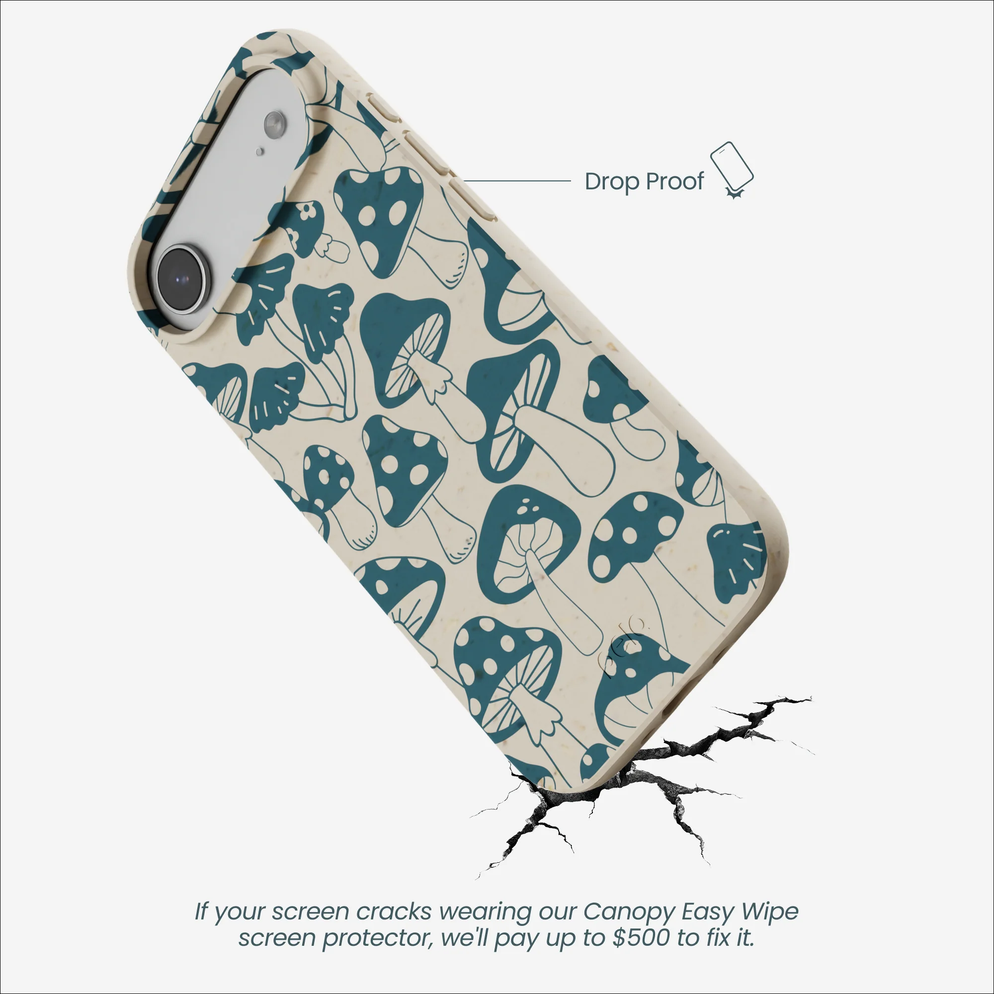 London Fog Mushroom Power iPhone Air Case - Image 4