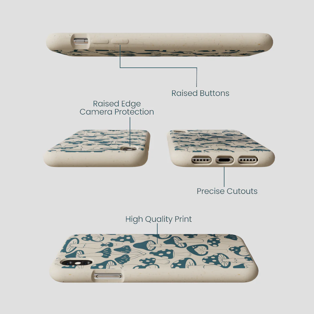 London Fog Mushroom Power iPhone XR Case - Image 2