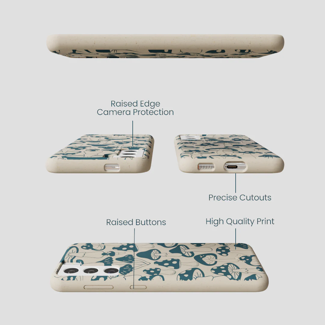 London Fog Mushroom Power Samsung Galaxy S21 Case - Image 2