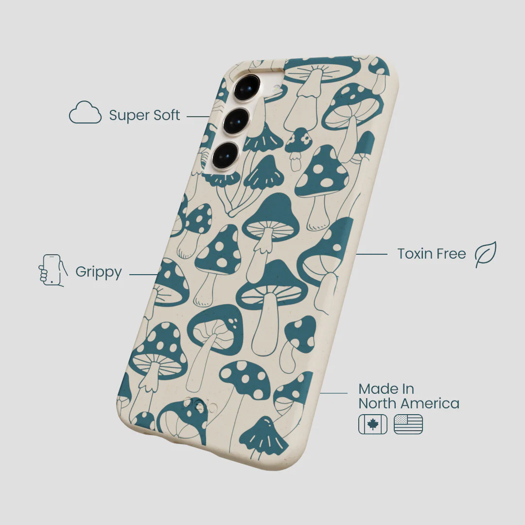 London Fog Mushroom Power Samsung Galaxy S23+(Plus) Case - Image 3
