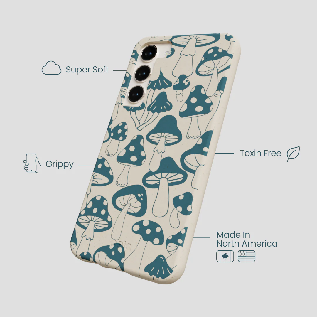 London Fog Mushroom Power Samsung Galaxy S24+(Plus) Case - Image 3