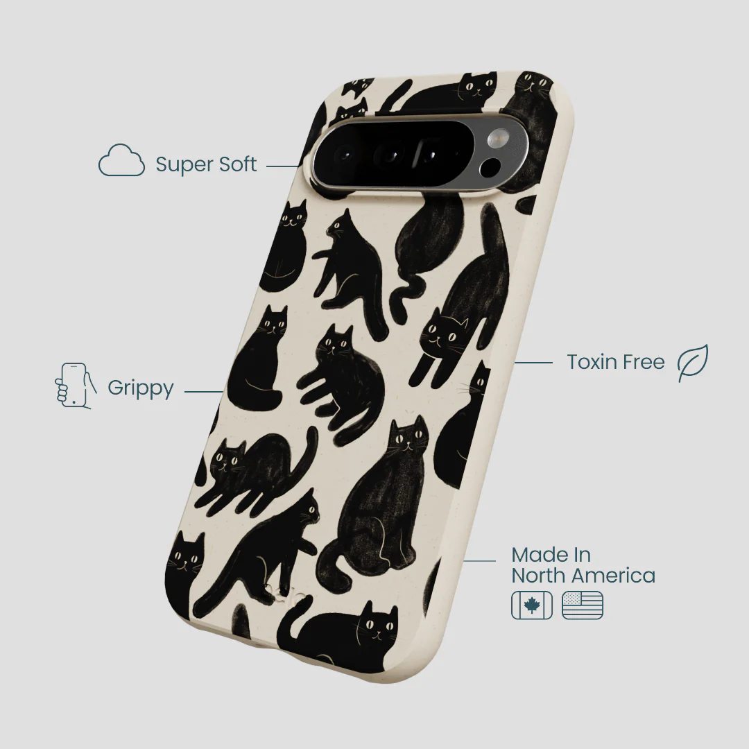London Fog Night Meowers Google Pixel 10 Pro XL Case - Image 4