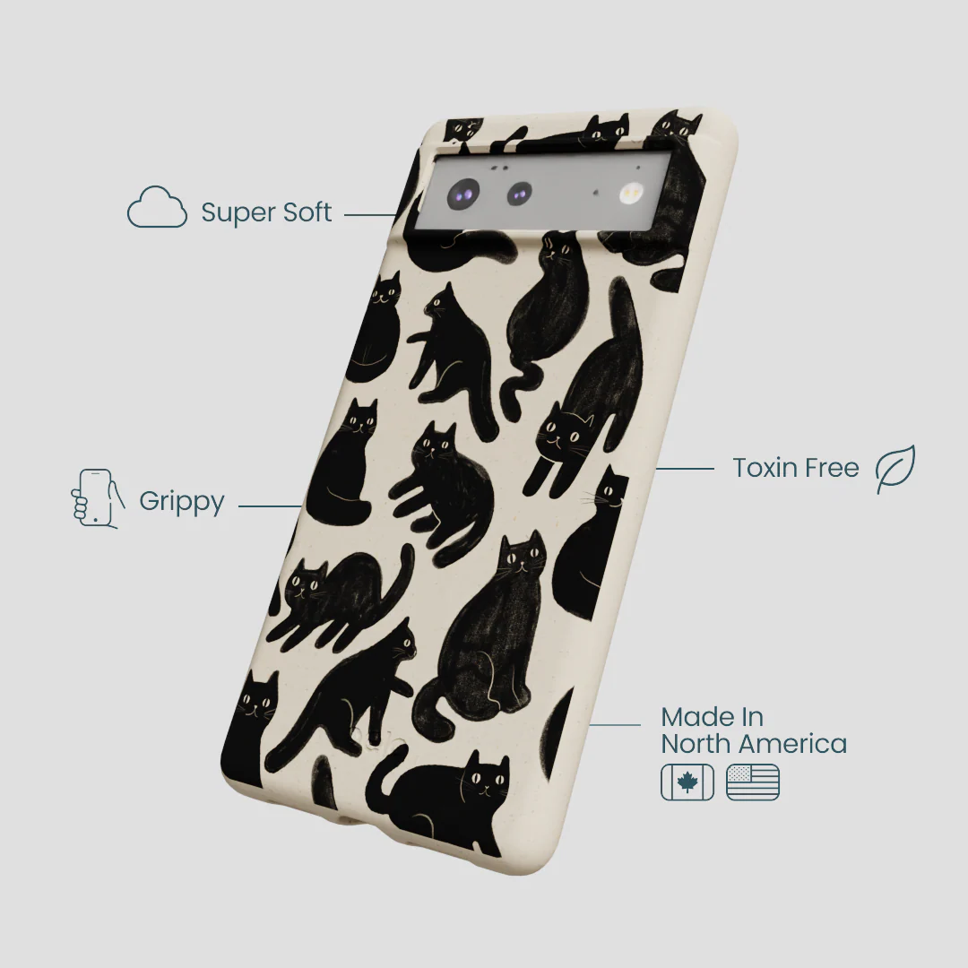 London Fog Night Meowers Google Pixel 6a Case - Image 4