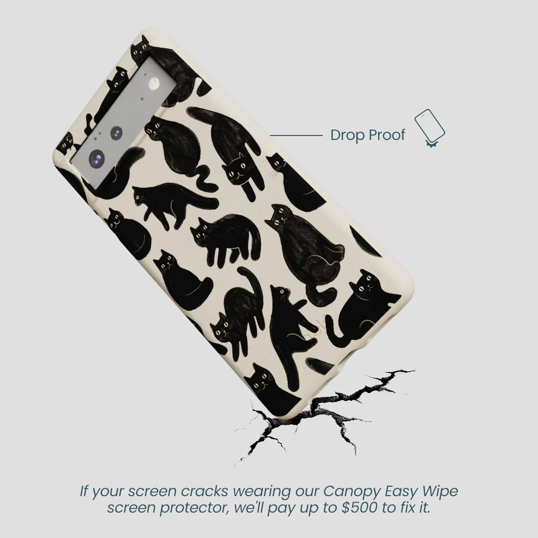 London Fog Night Meowers Google Pixel 6a Case - Image 5