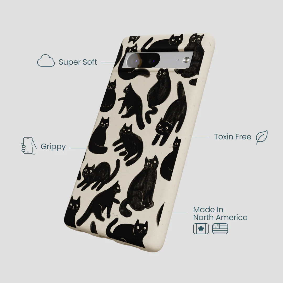 London Fog Night Meowers Google Pixel 7a Case - Image 4