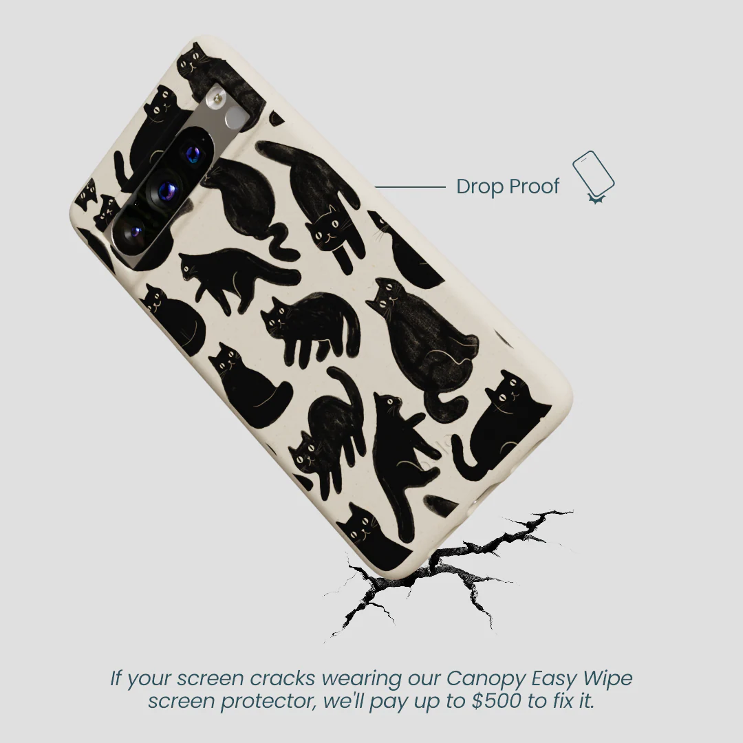 London Fog Night Meowers Google Pixel 8 Pro Case - Image 5