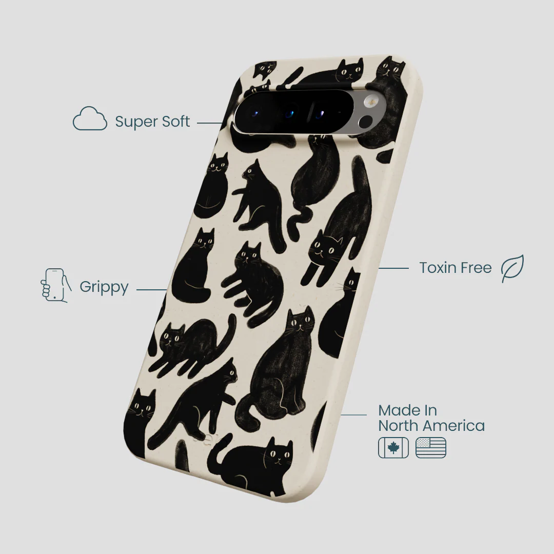 London Fog Night Meowers Google Pixel 9 Pro XL Case - Image 4
