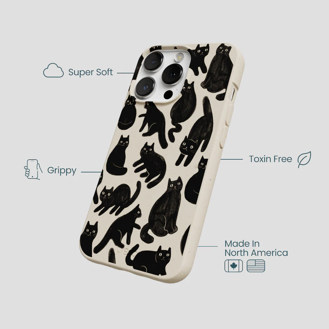 London Fog Night Meowers iPhone 13 Pro Case - Image 4