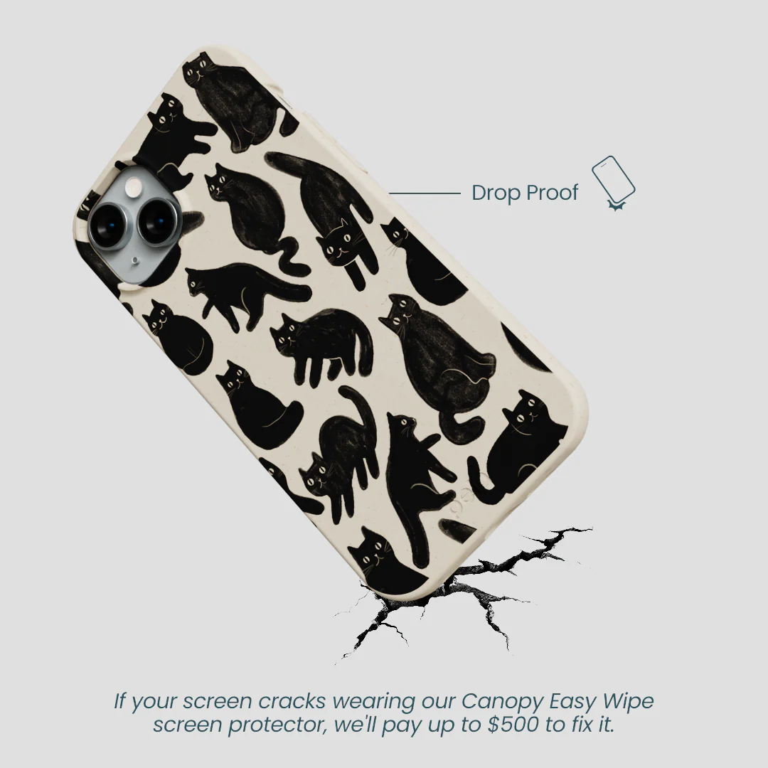 London Fog Night Meowers iPhone 14 Plus Case - Image 5