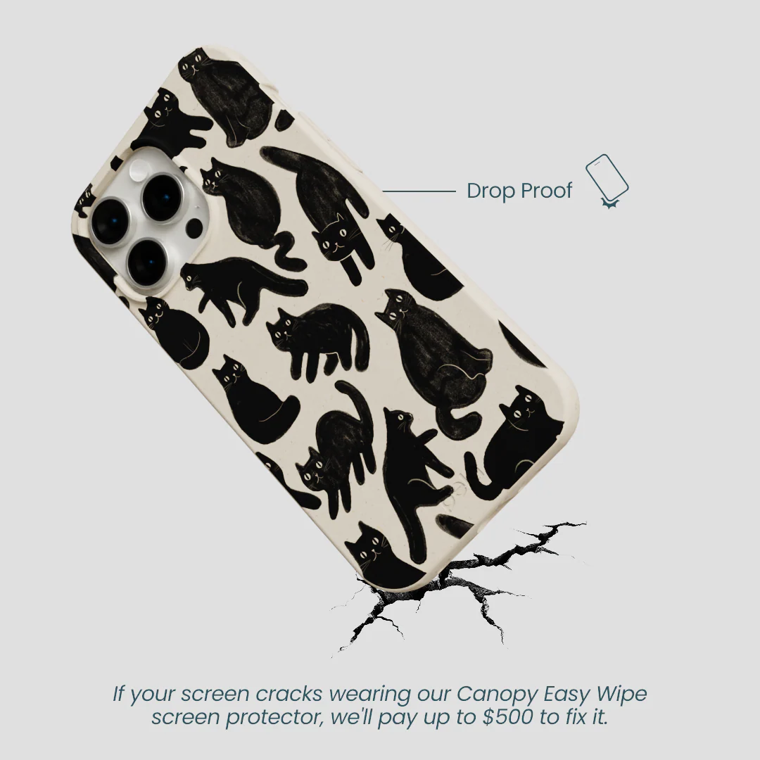 London Fog Night Meowers iPhone 14 Pro Max Case - Image 5
