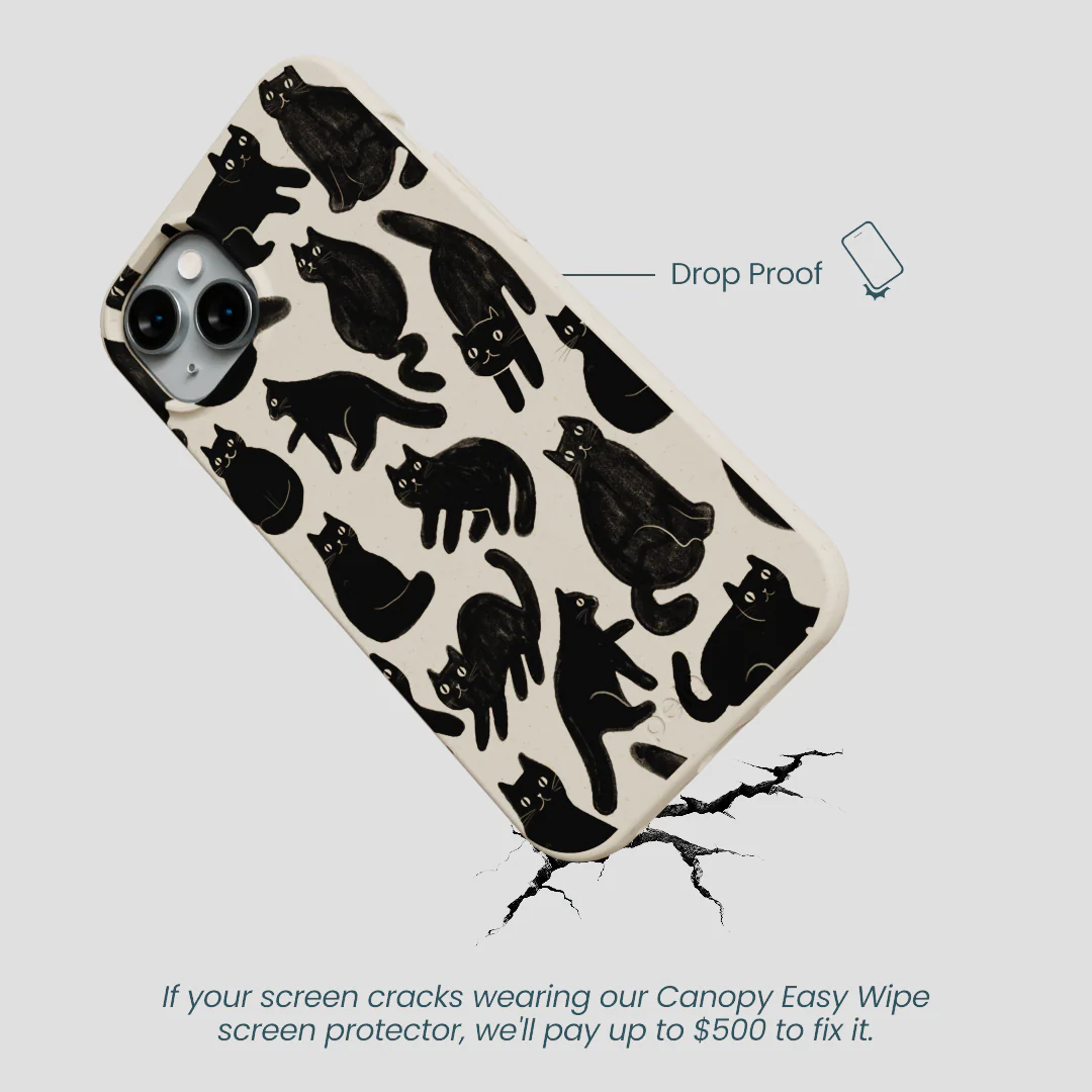 London Fog Night Meowers iPhone 15 Plus Case - Image 5