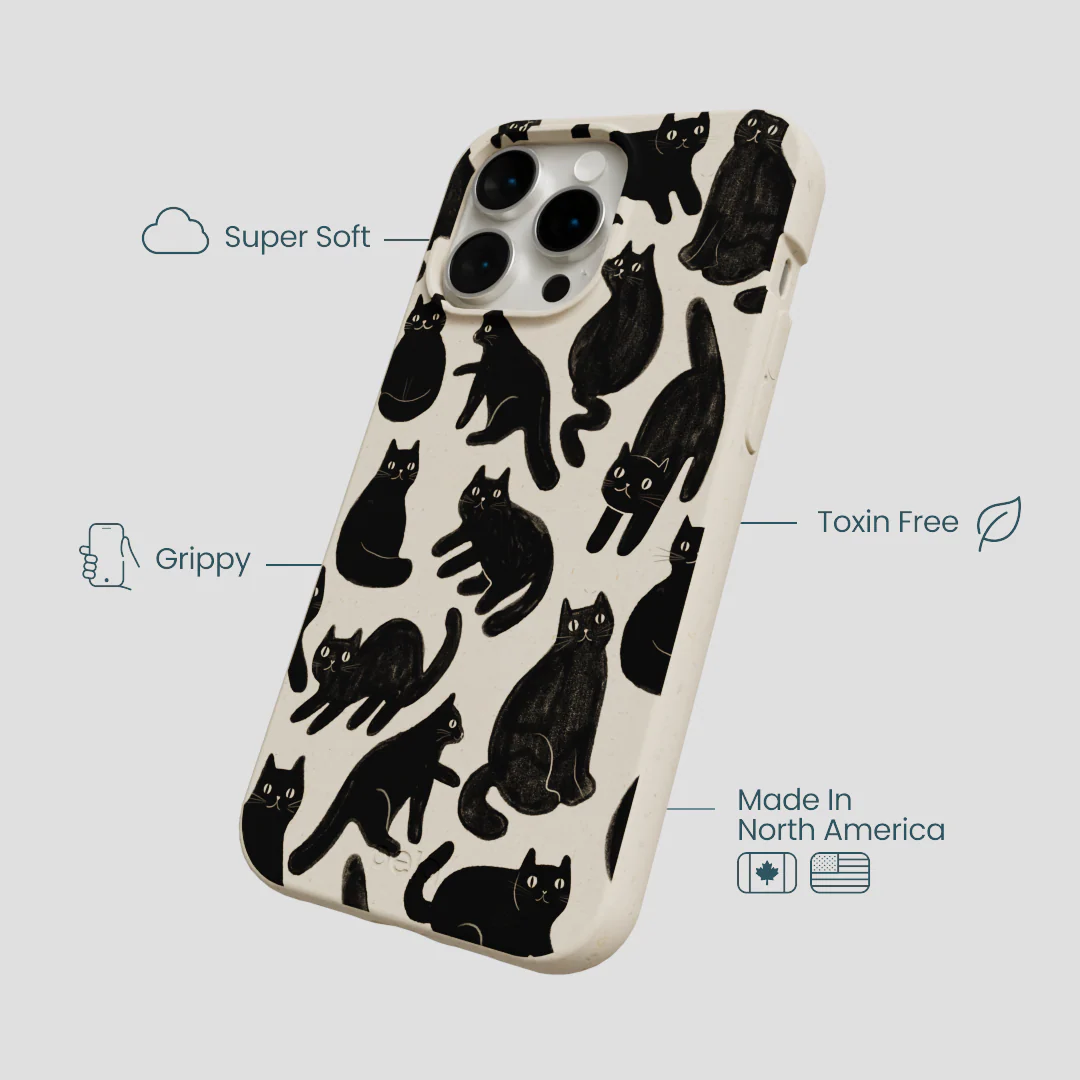 London Fog Night Meowers iPhone 15 Pro Max Case - Image 4