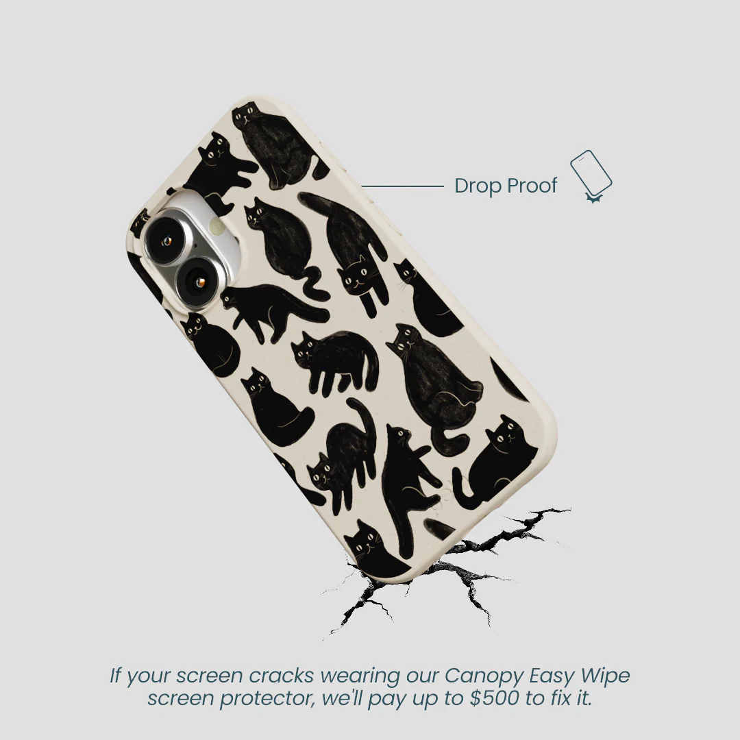 London Fog Night Meowers iPhone 16 Case - Image 5