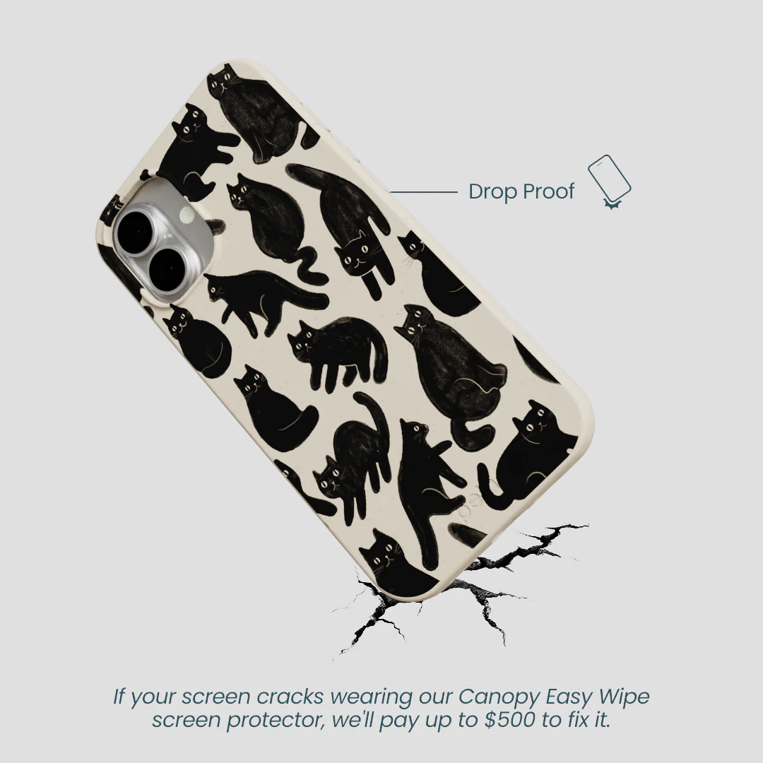 London Fog Night Meowers iPhone 16 Plus Case - Image 5