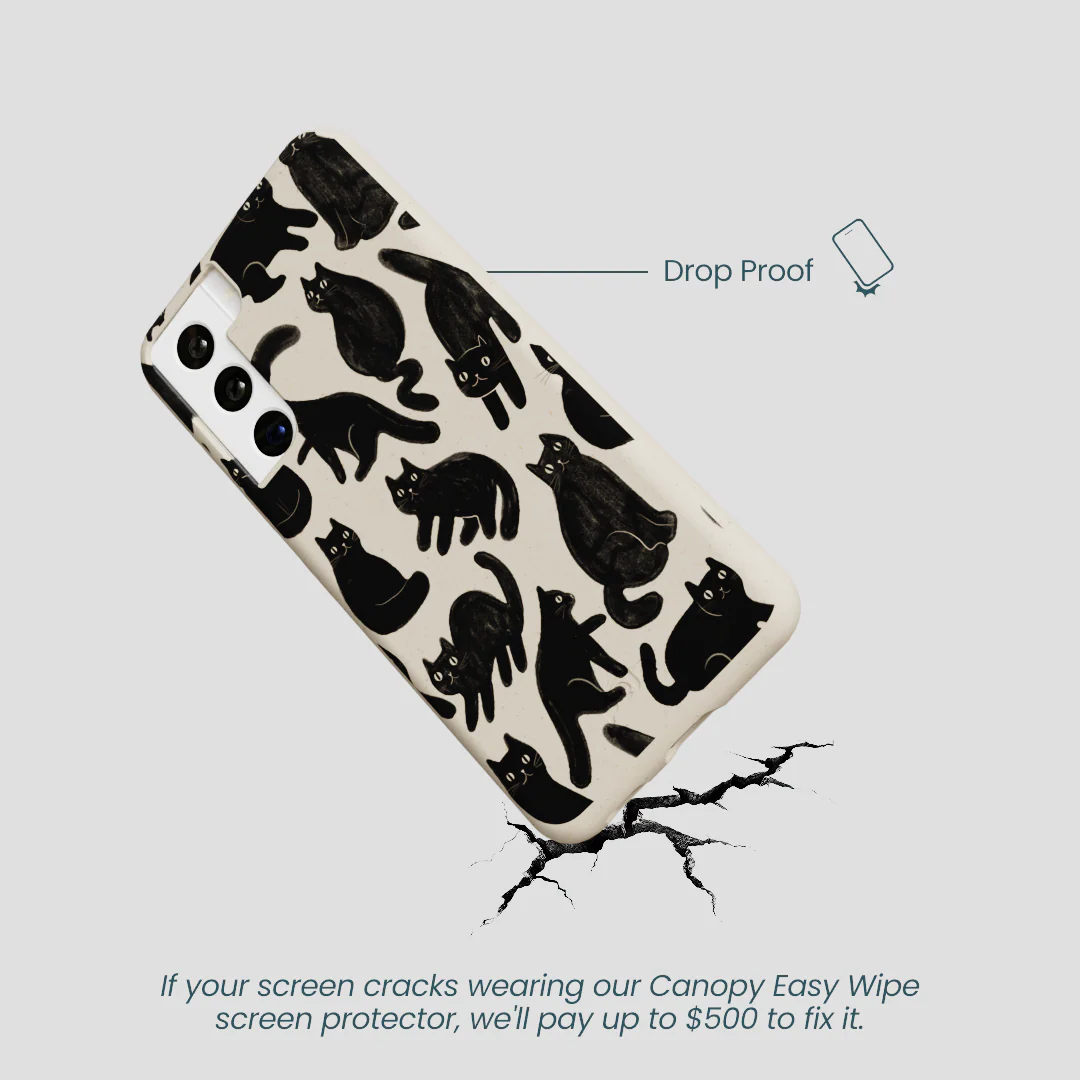London Fog Night Meowers Samsung Galaxy S22 Case - Image 5