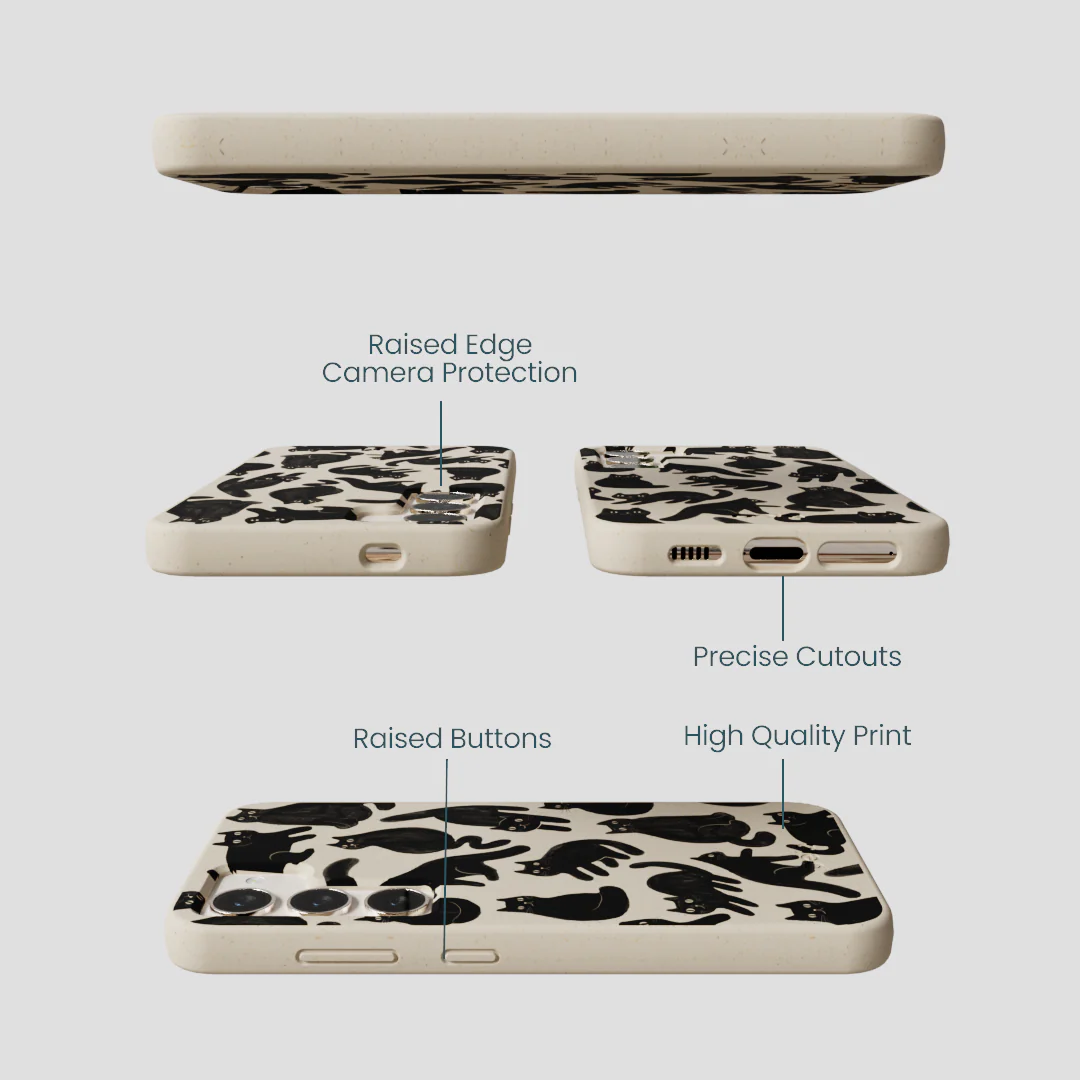 London Fog Night Meowers Samsung Galaxy S23 Case - Image 3