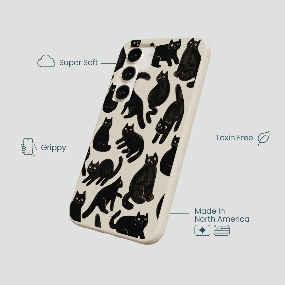 London Fog Night Meowers Samsung Galaxy S23 Case - Image 4