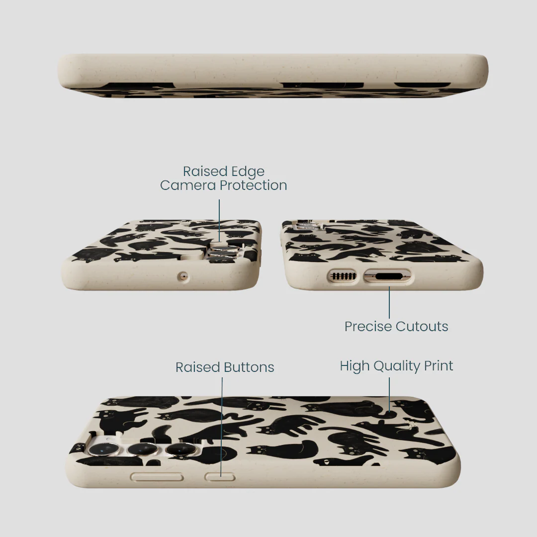 London Fog Night Meowers Samsung Galaxy S23+(Plus) Case - Image 3