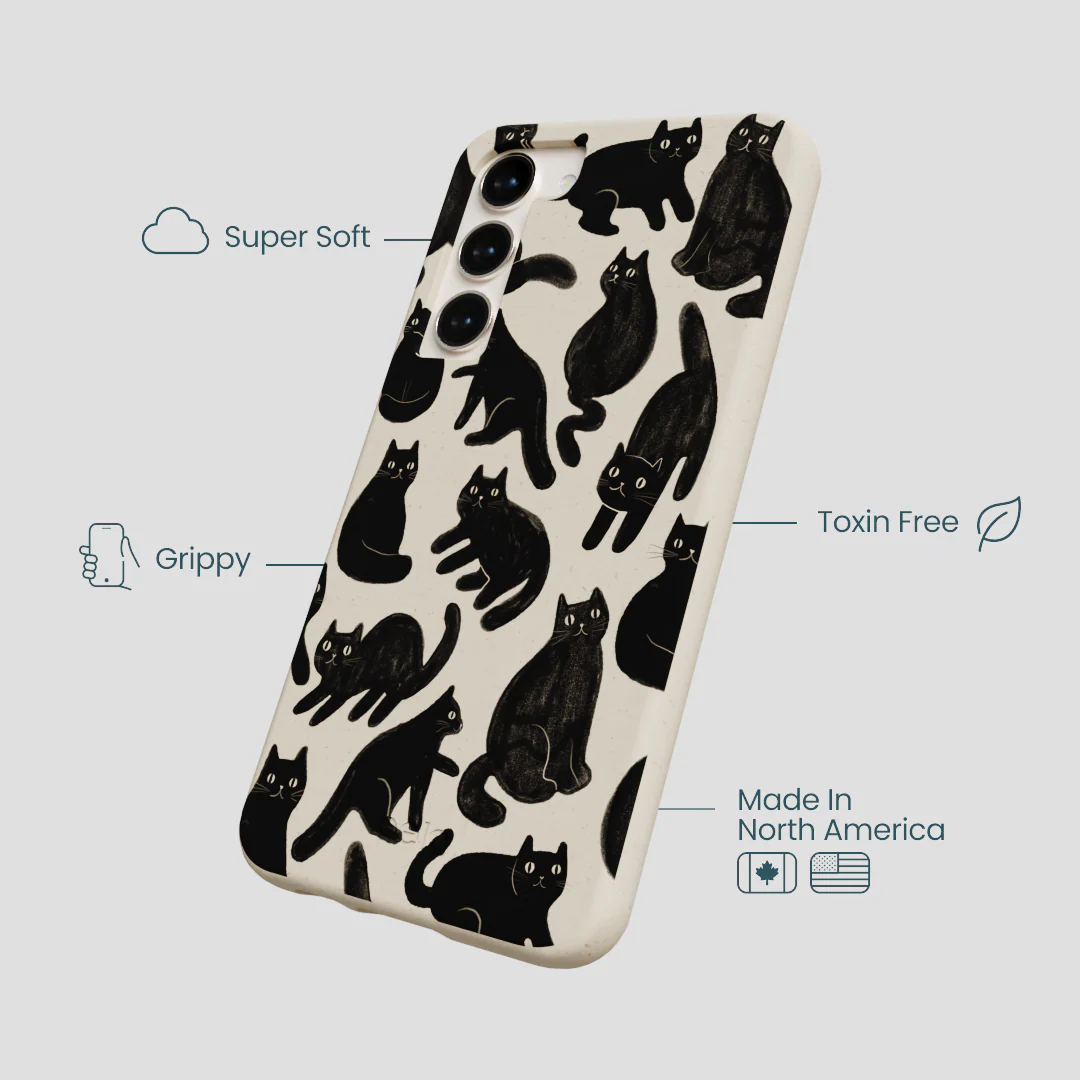 London Fog Night Meowers Samsung Galaxy S23+(Plus) Case - Image 4