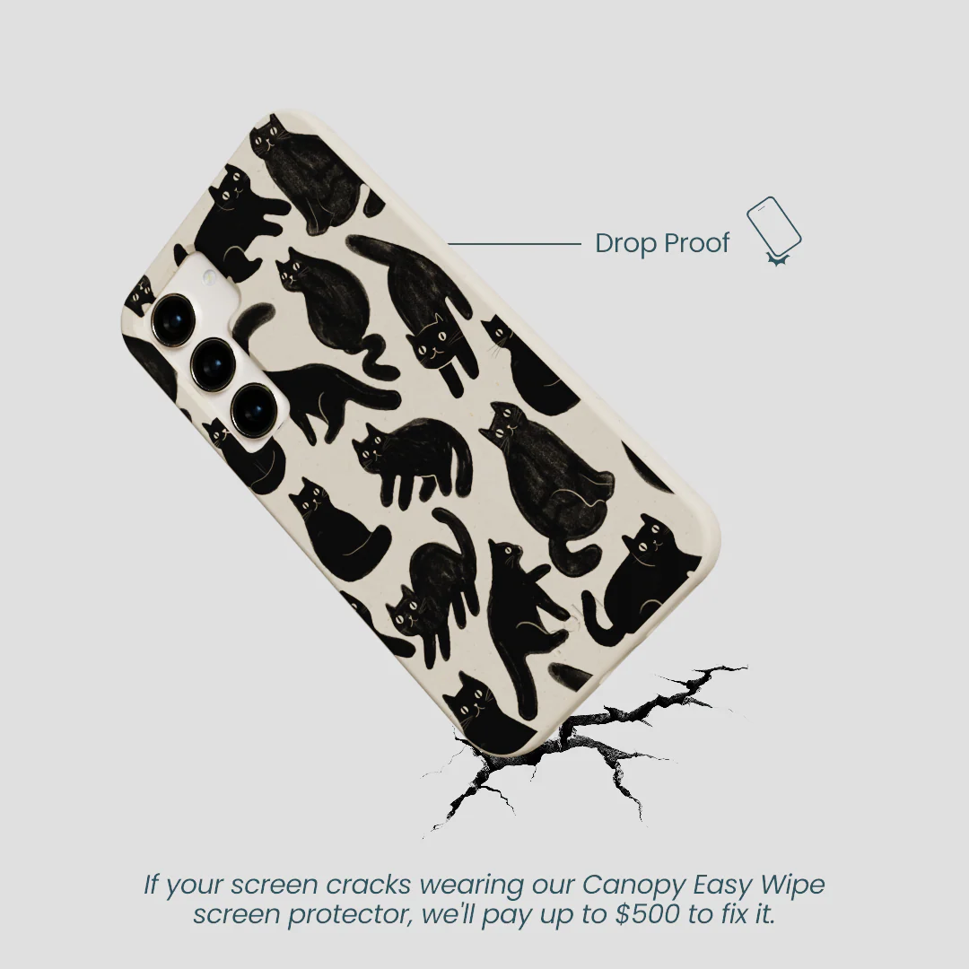 London Fog Night Meowers Samsung Galaxy S24 Case - Image 5