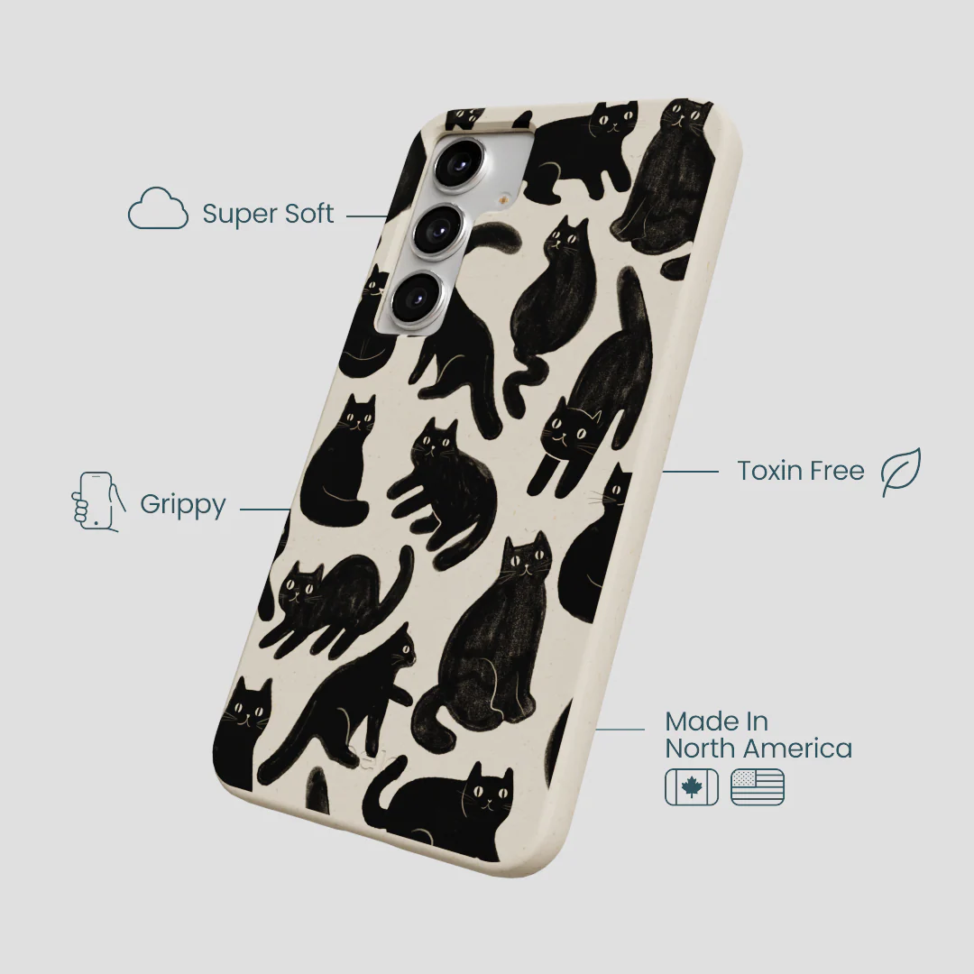 London Fog Night Meowers Samsung Galaxy S25+(Plus) Case - Image 4