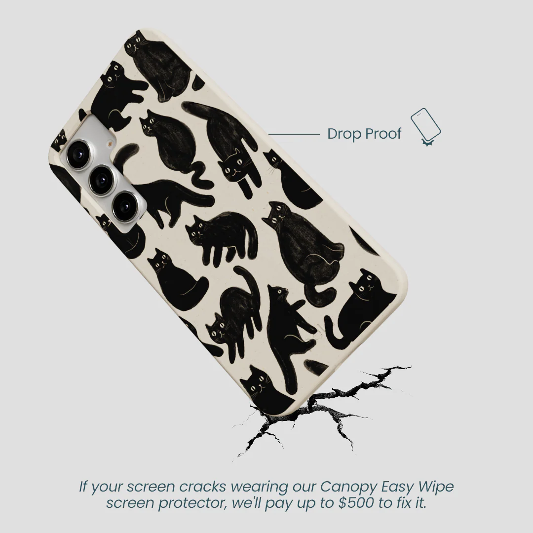 London Fog Night Meowers Samsung Galaxy S25+(Plus) Case - Image 5