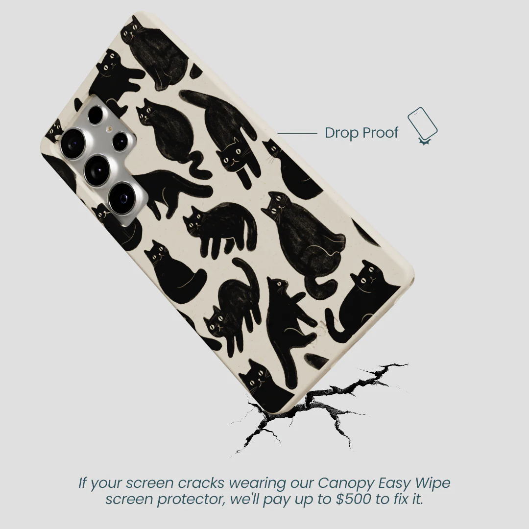 London Fog Night Meowers Samsung Galaxy S25 Ultra Case - Image 5