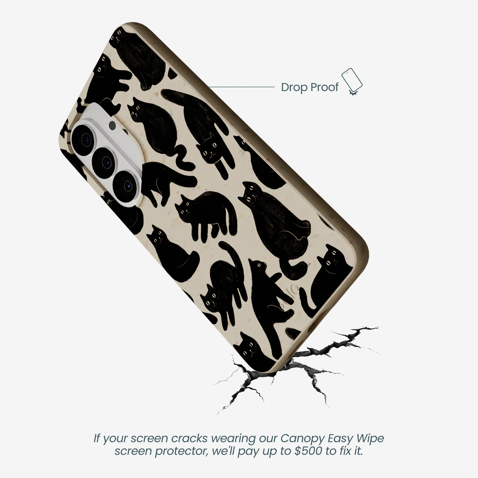 London Fog Night Meowers Samsung Galaxy S26 Case - Image 5