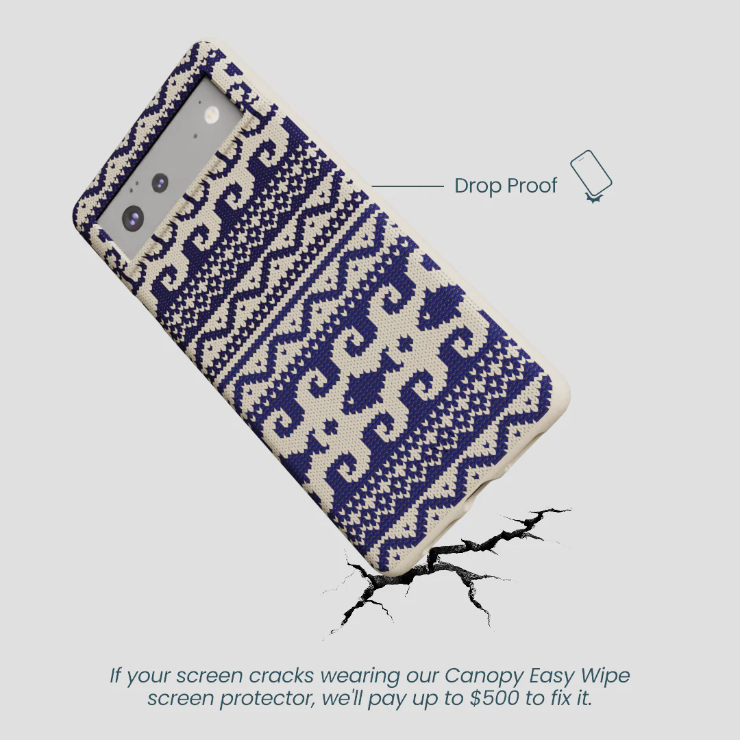 London Fog Ocean Knit Google Pixel 6 Case - Image 5