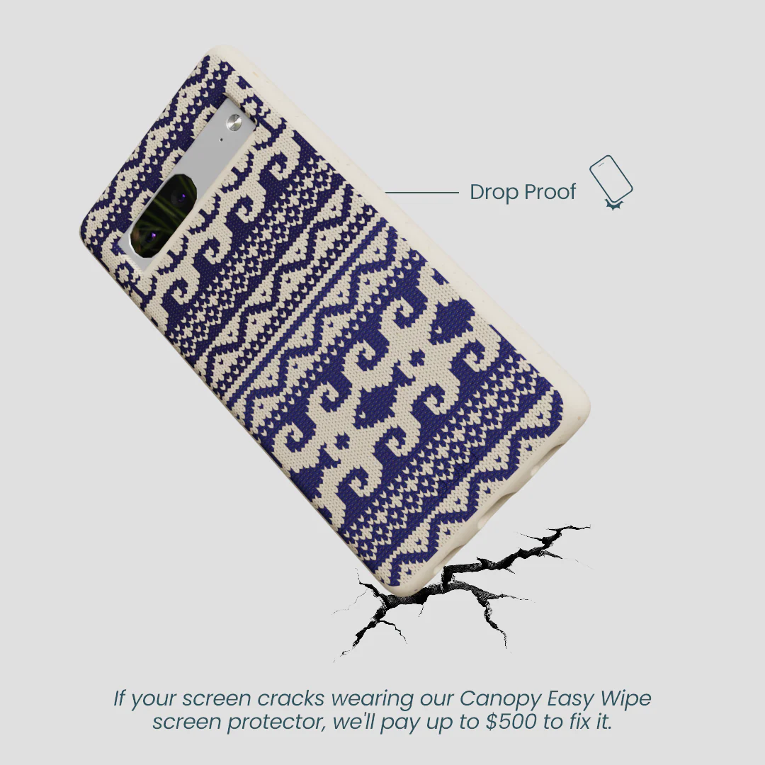 London Fog Ocean Knit Google Pixel 7 Case - Image 5