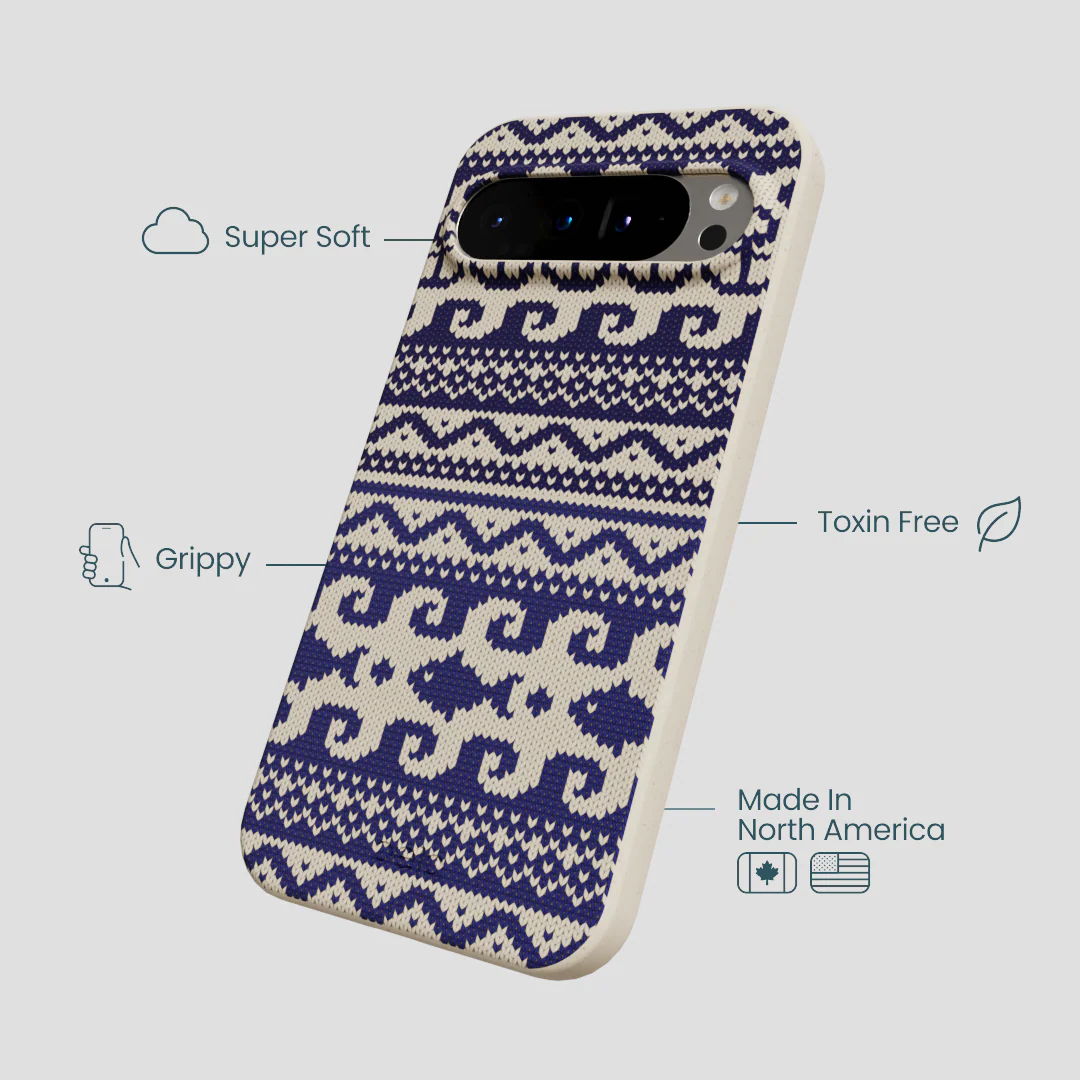 London Fog Ocean Knit Google Pixel 9 Pro XL Case - Image 4