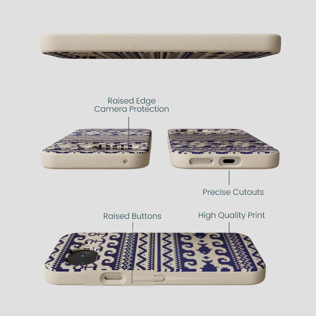 London Fog Ocean Knit Google Pixel 9a Case - Image 3