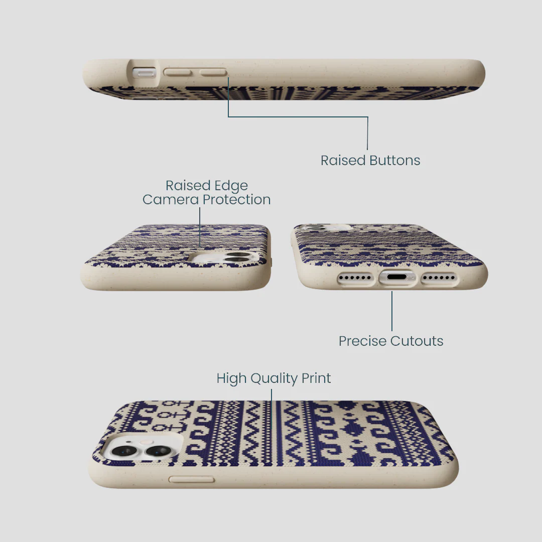 London Fog Ocean Knit iPhone 11 Case - Image 3