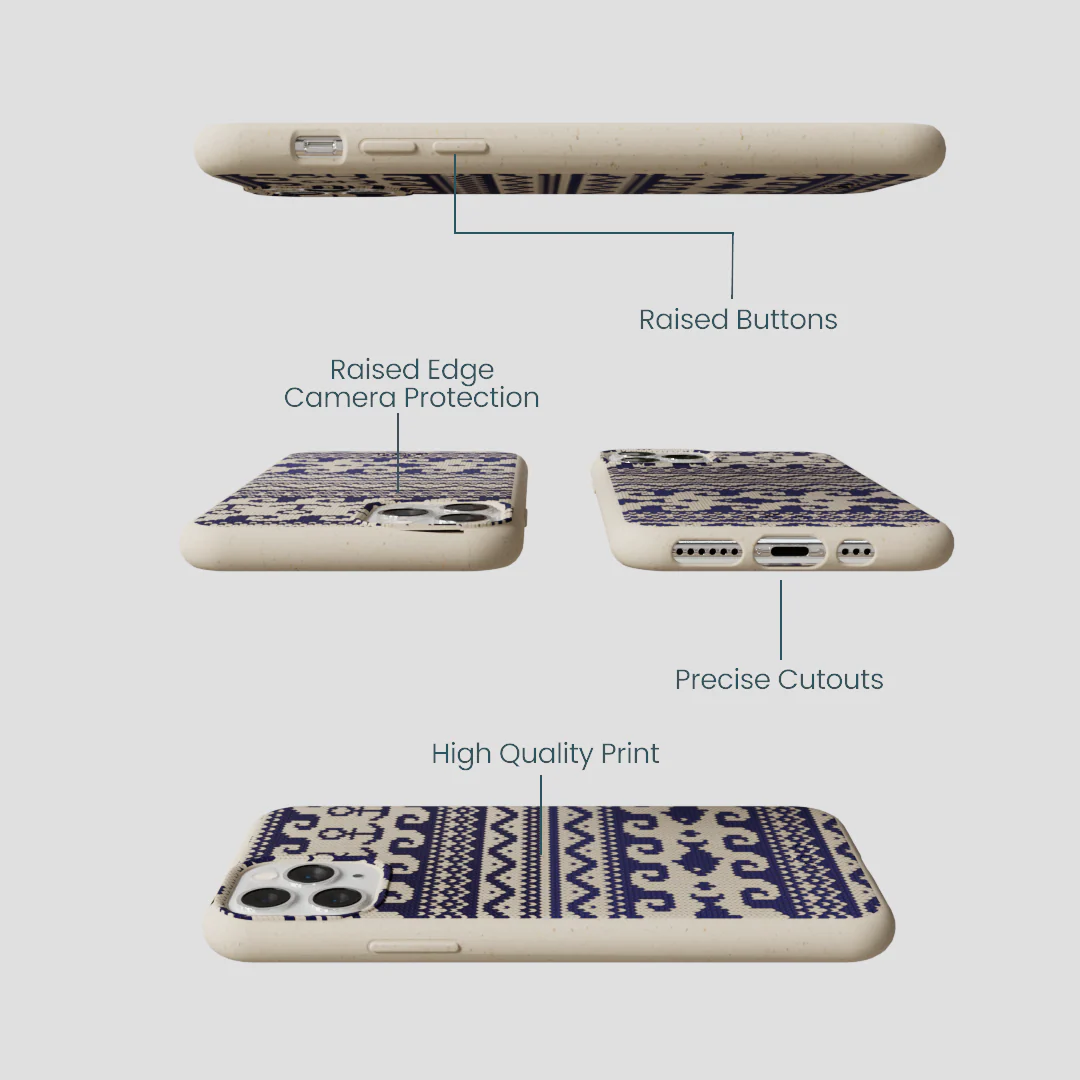 London Fog Ocean Knit iPhone 11 Pro Case - Image 3