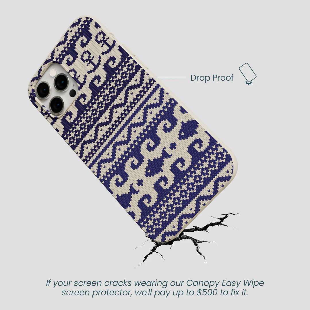 London Fog Ocean Knit iPhone 12 Pro Max Case - Image 5