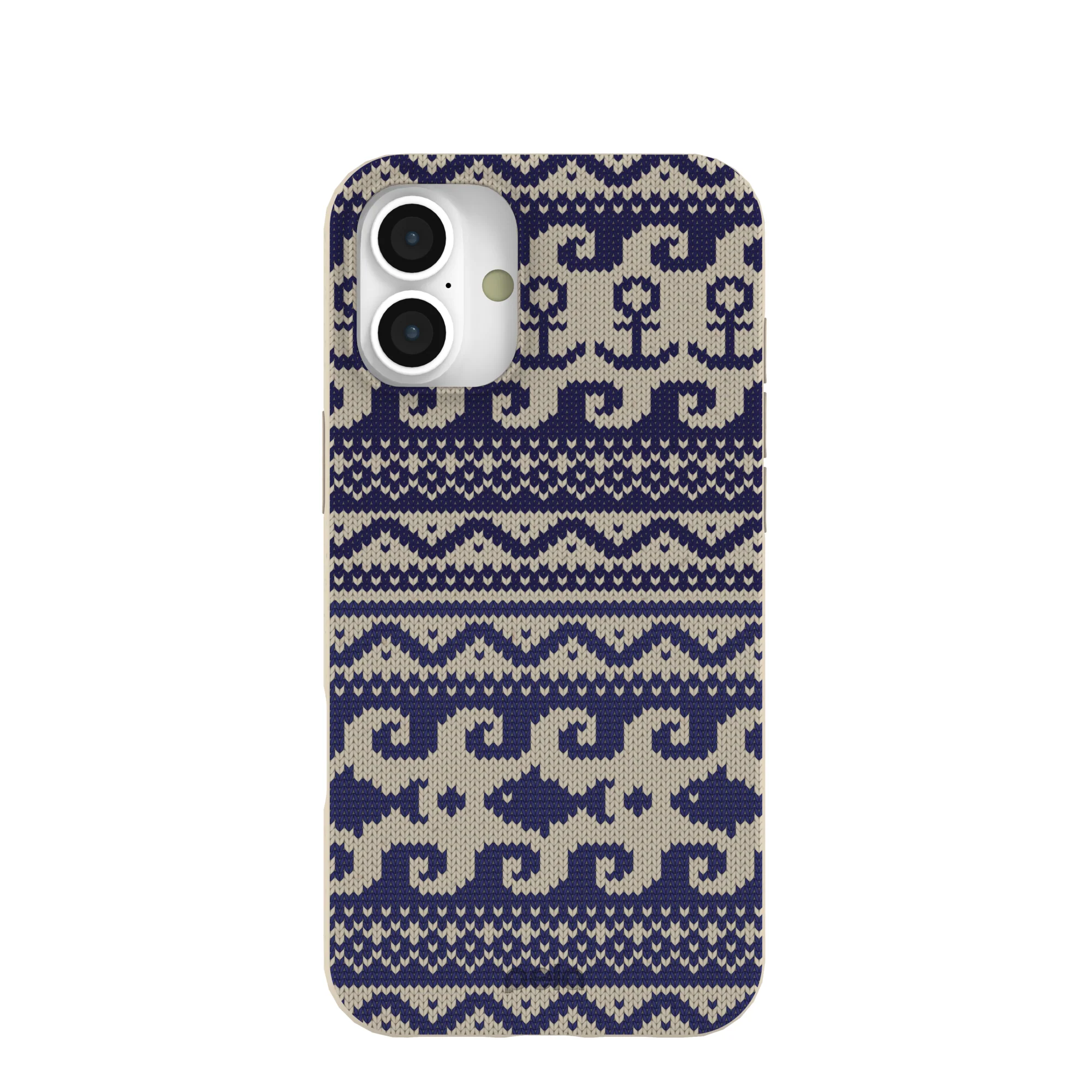 London Fog Ocean Knit iPhone 16 Plus Case